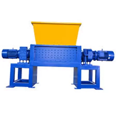 High customized shredder machine for industrial waste & domestic waste shredder