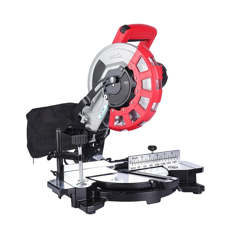 TEBAK 210mm Electric Miter Saw aluminum cutting portable metal cutting manual 45 Degree Angle Cutting Saw For Woodworking