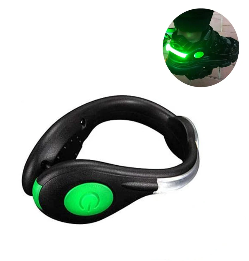 Светодиодная вспышка защитные зажимы для бега ночное беговое снаряжение светоотражающее ходьбы спиннинга