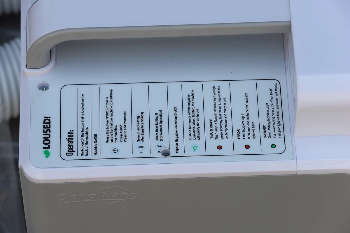 Portable Piolhos Machine to Remove Lice from Hair Head Lice Removal Machine for Children