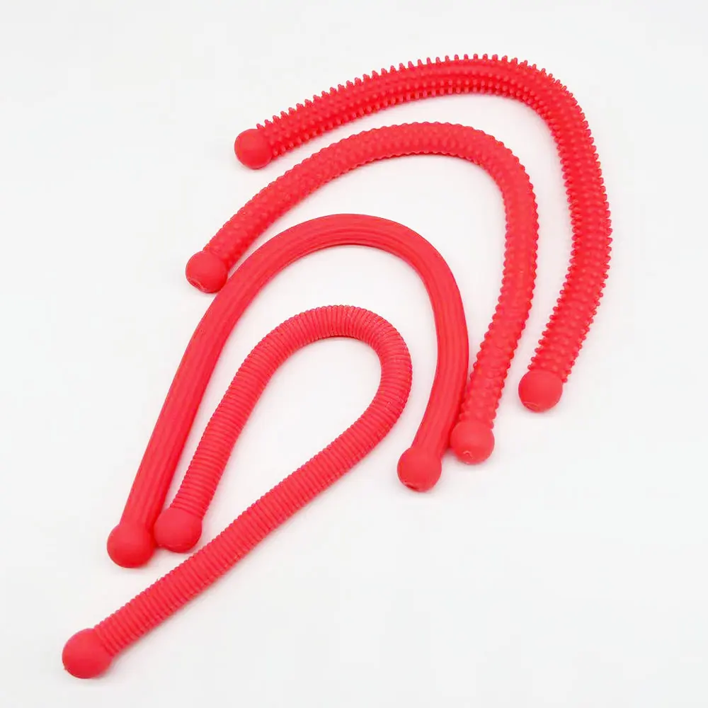 TPR Fashion  popular color  super stretchable fidget stress relief string toy for vending machine capsule and promotion gift