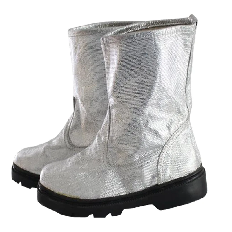Fire Protection Aluminum Foil Insulated Lightweight Work Shoes Boots Safety