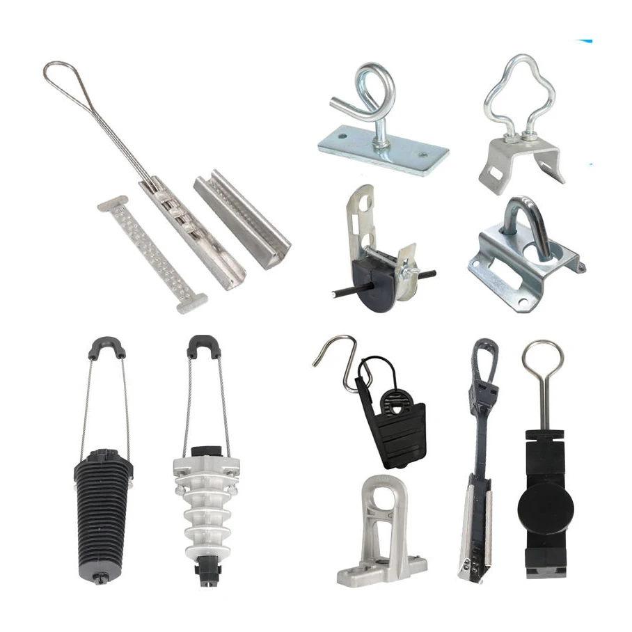 Premier adss opgw анкерный зажим для наружного использования пластиковый Натяжной аксессуары металлический крепежный