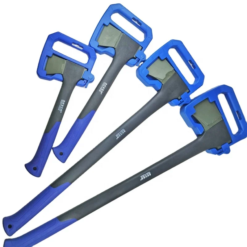 410G FISKA MODEL NYLON HANDLE FELLING AXE WITH HANGING SHEATH