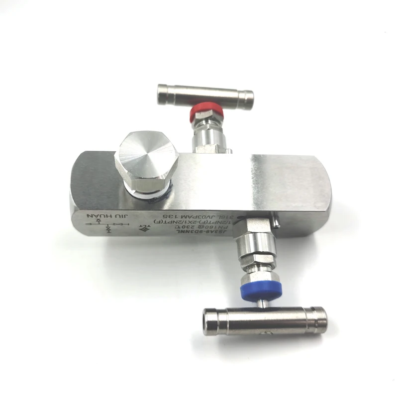 High Pressure needle valve BSP NPT 304 316 Stainless Steel Needle Valve Forged hydraulic Needle valve oil gas water medium
