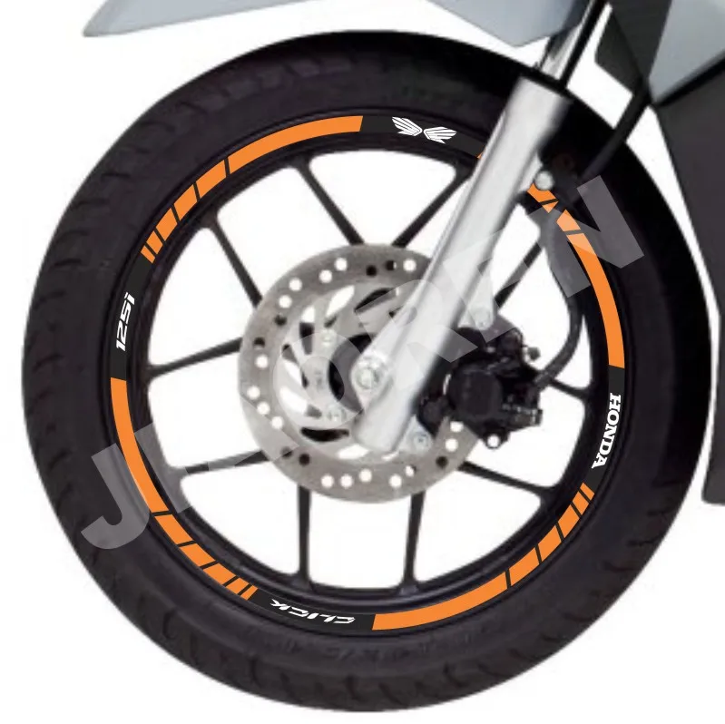 wheel decals for honda click 125i 150i 160 motorcycle rim stickers