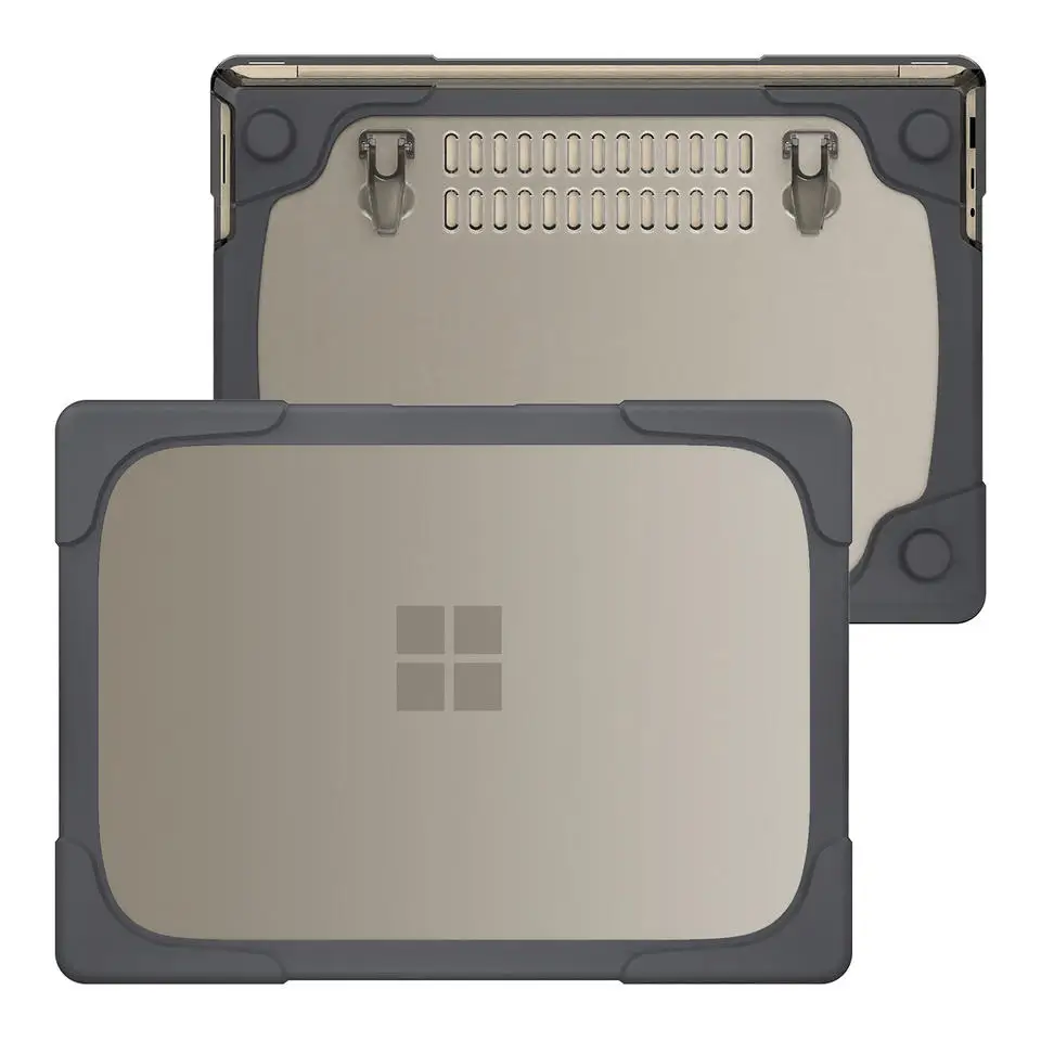 TPU+PC Full Back Cover Case with stand For Surface laptop 2 3 15inch