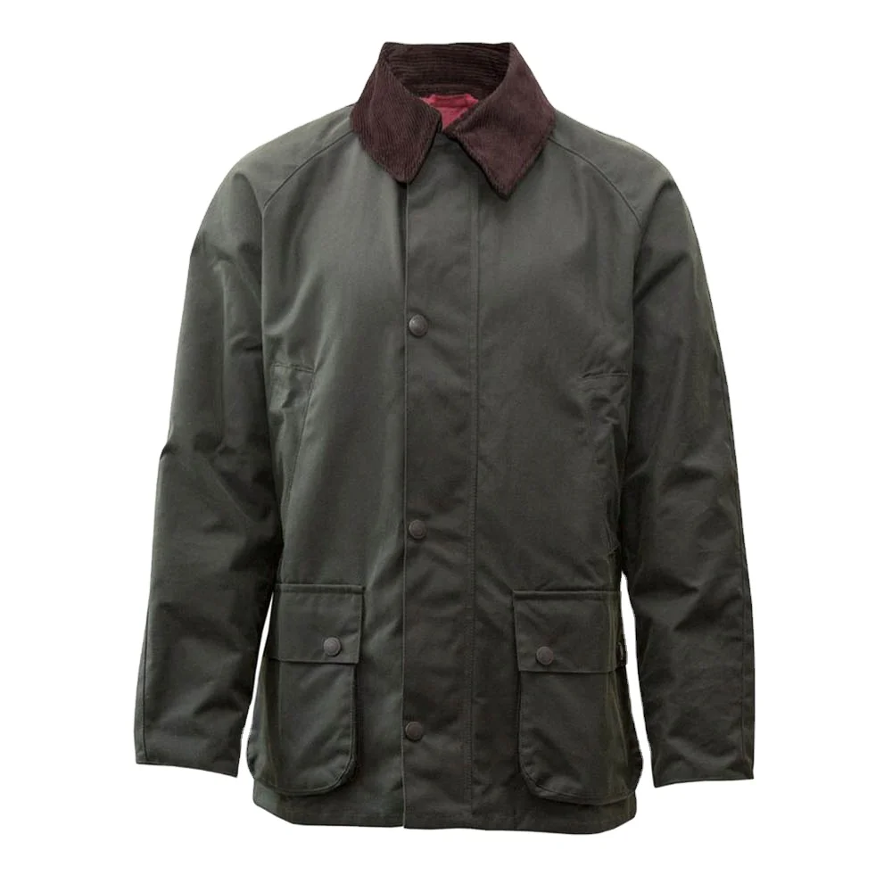 High Quality Cotton Wax Coat Unisex Hunting Jacket Mens Warm OutdoorJacket Windproof