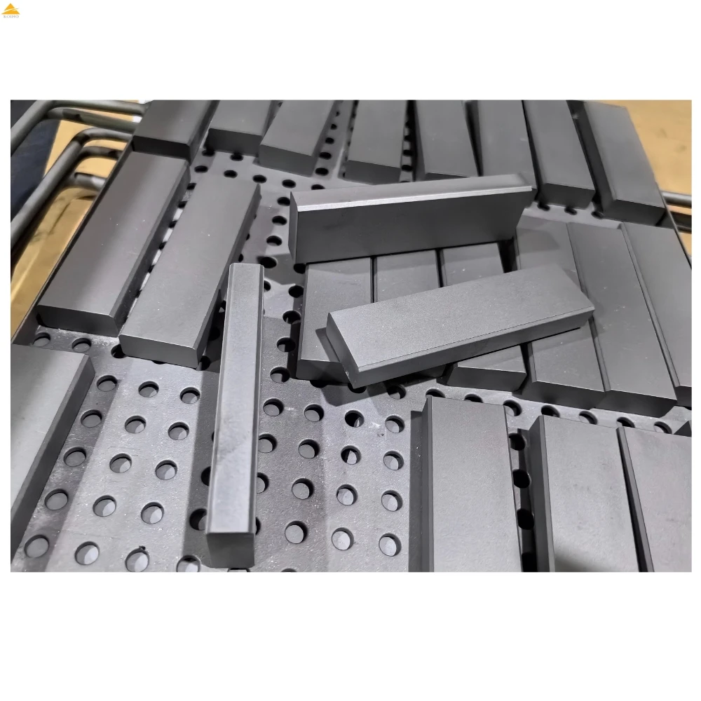 K10 K20 K40 YG8 Hard Alloy Tungsten Carbide Square Bar Carbide Strips For Hard Wood Soft Woodworking