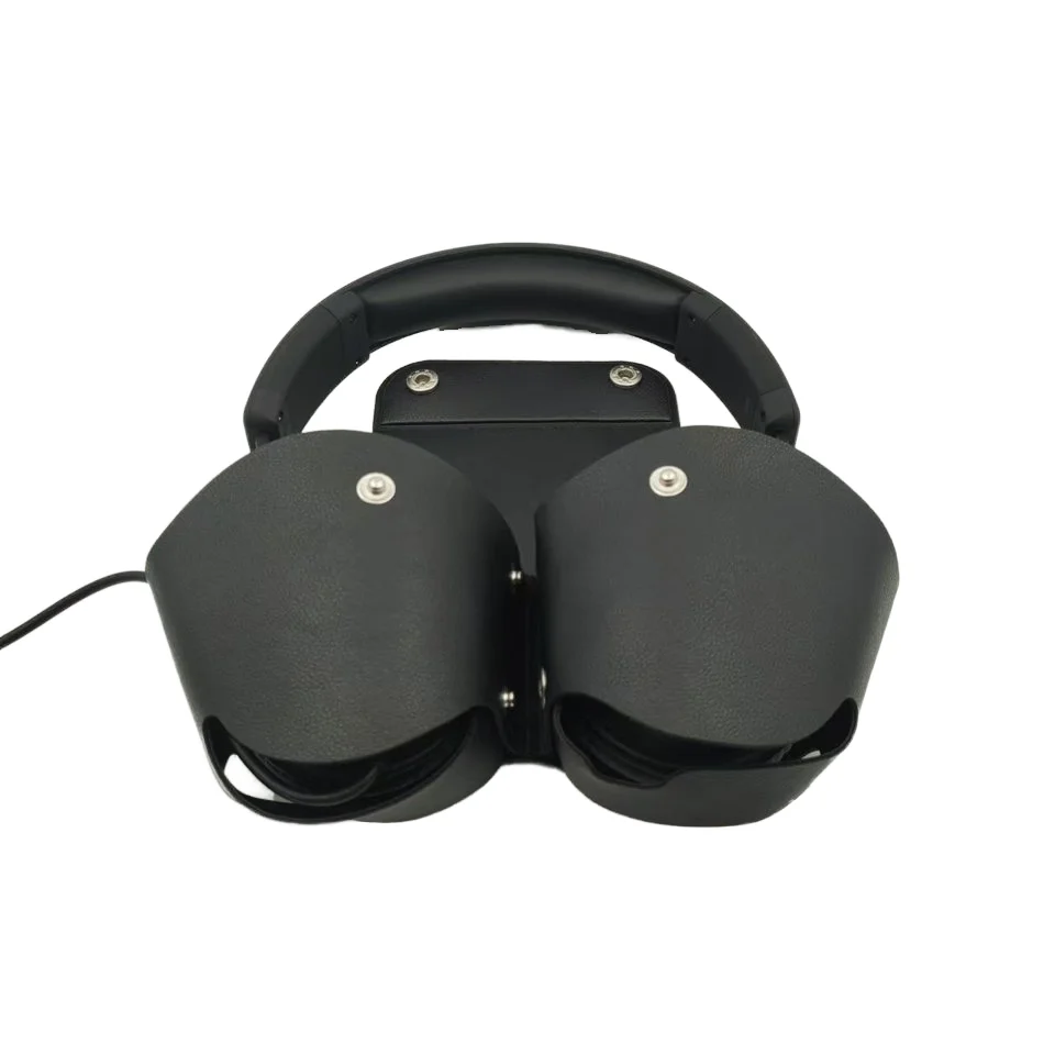 Portable and Durable EVA Leather Earphone Case Waterproof Travel Storage Bag Global Hot Selling Product