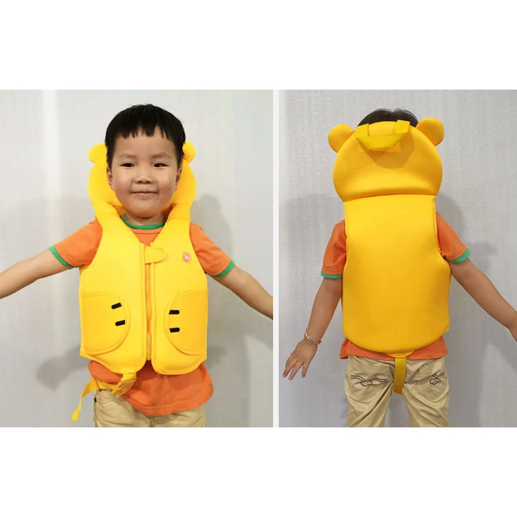 Custom Logo Children Kids Infants Safety Neoprene Rescue Swimming Life Jacket Vest