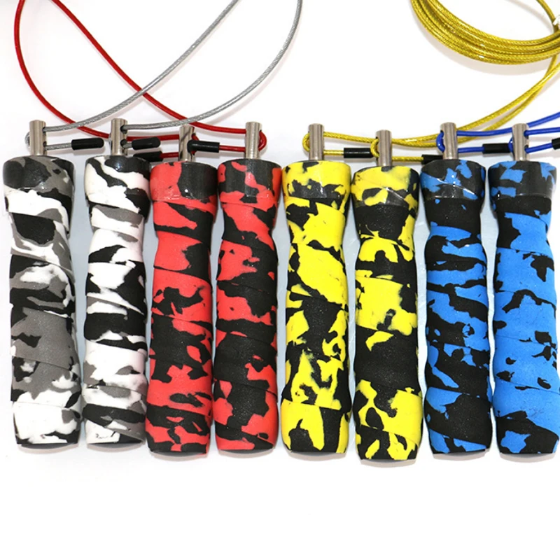 Wholesale Amy Up High Quality Sweatband Speed Steel Wire Skipping Jump Rope