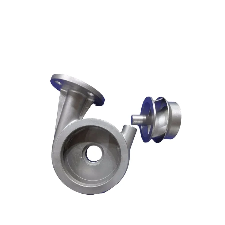 Investment casting stainless steel pump housing , foundry stainless steel impeller parts
