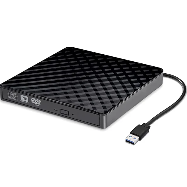Best Selling Laptop High Speed Read/Write Writer USB 3.0 and Type-C DVD Drive CD Writer Driver External DVD-RW Player