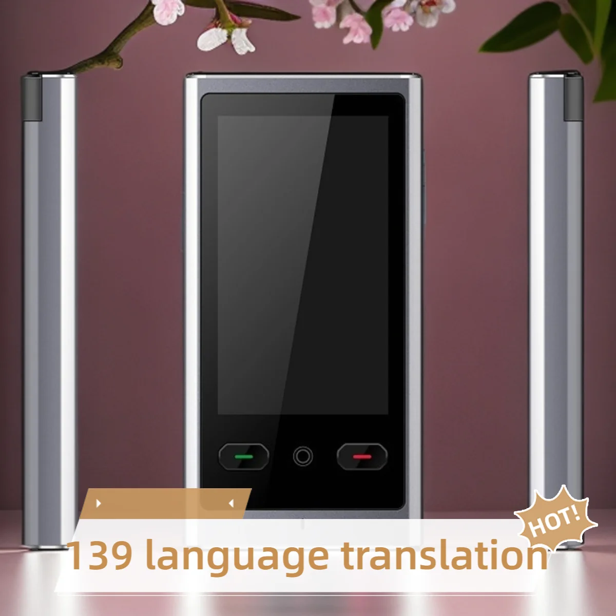 Online 139 language offline 17 language portable translation device translator smart AI offline machine for trip business