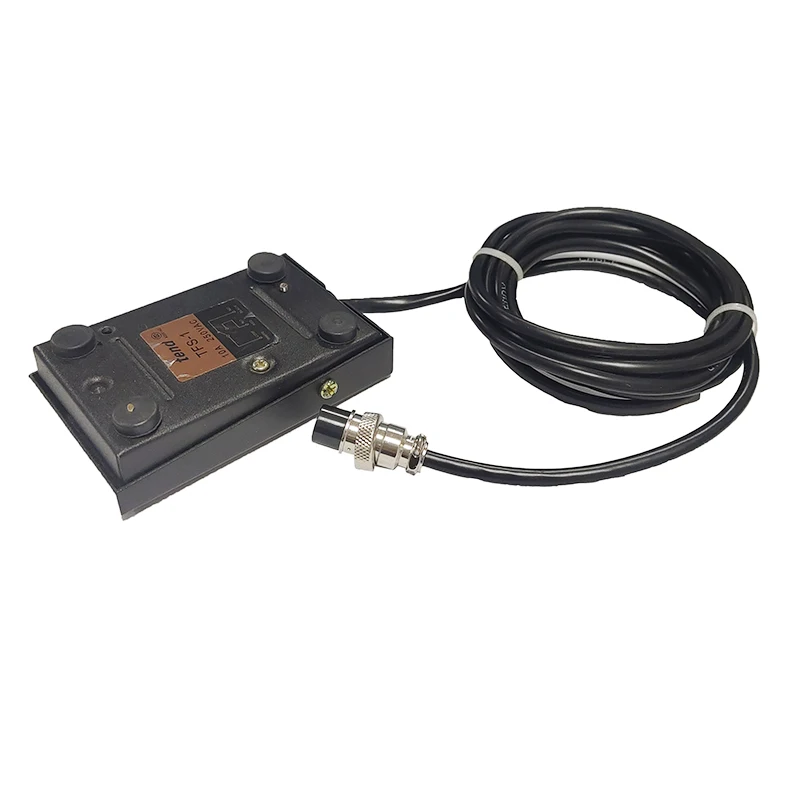 Foot switch New Self-Reset Pedal Switch Controller with Line Switch Laser Marking Machine Accessories for Manufacturing Plants