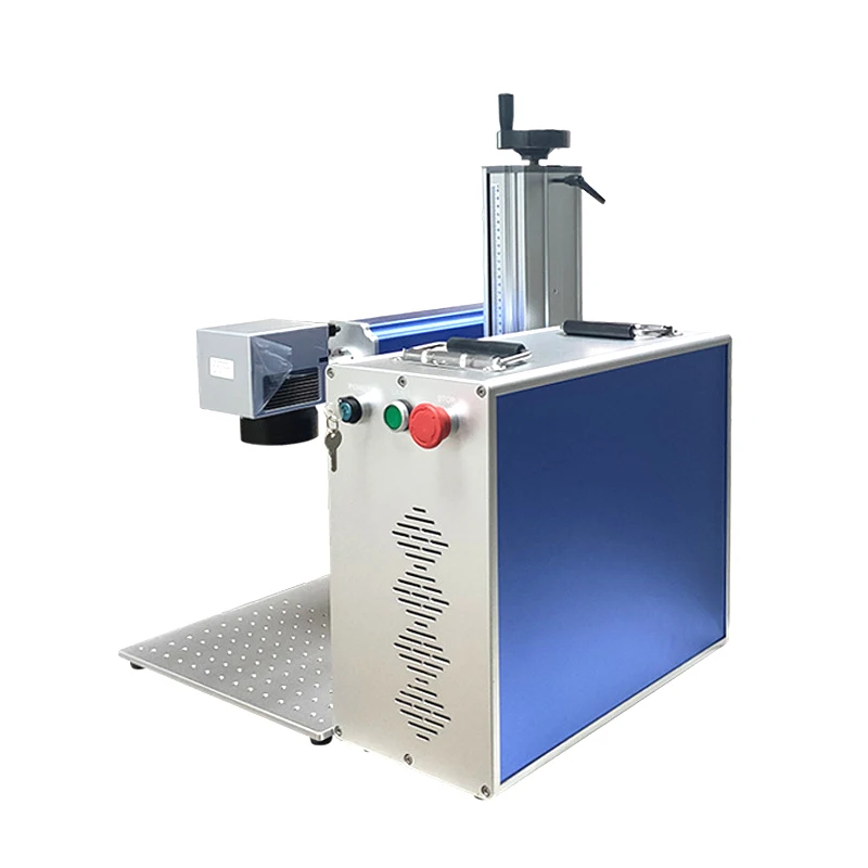 20w 30w Portable 3d Photo Co2 Fiber Laser Marker And Mini Desktop Co2 Fiber Laser Marking Machine Price For Metal