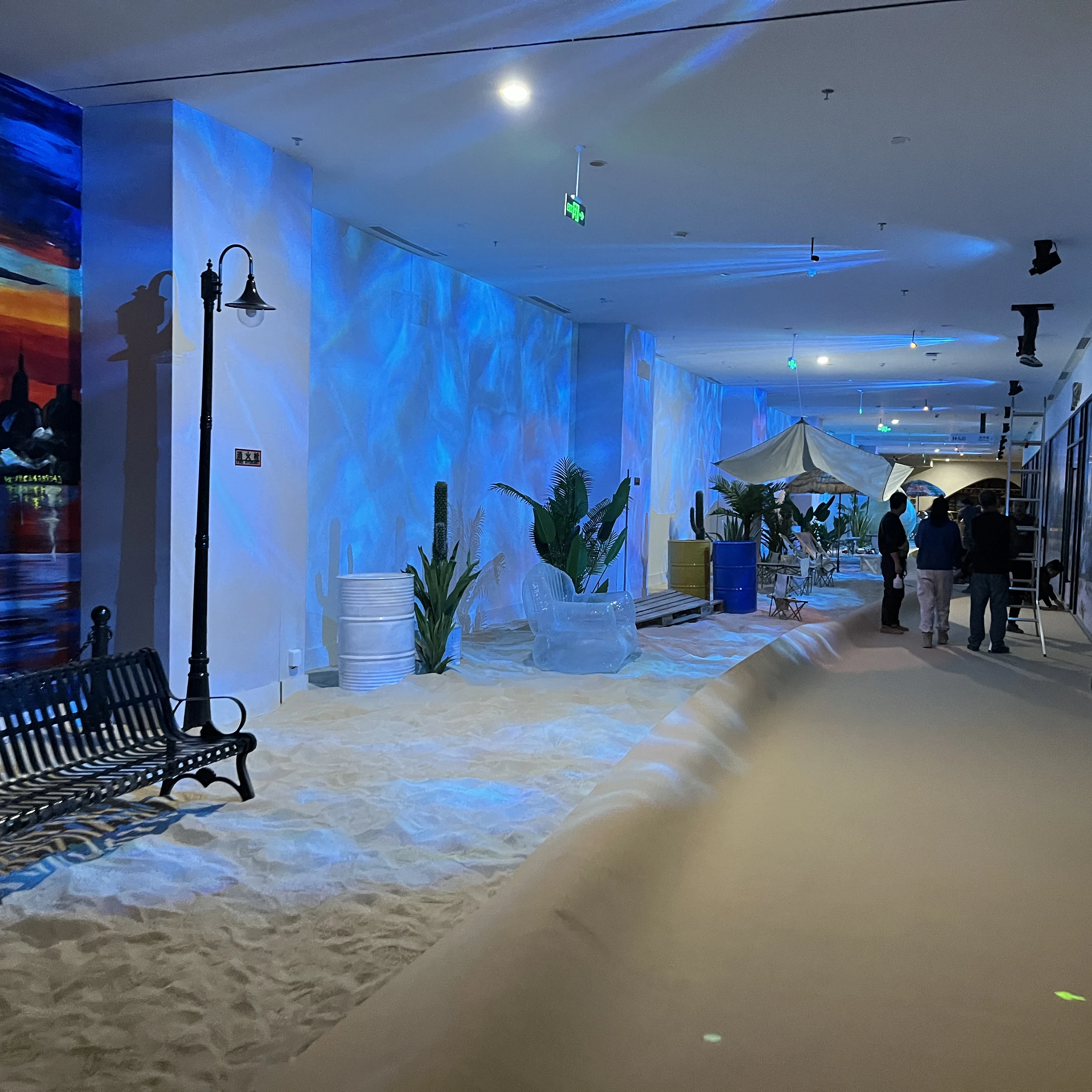 Newest Water Wave Rippple Projector lamp Ripple stage Party Decoration Ocean for Wedding  Projection lamp