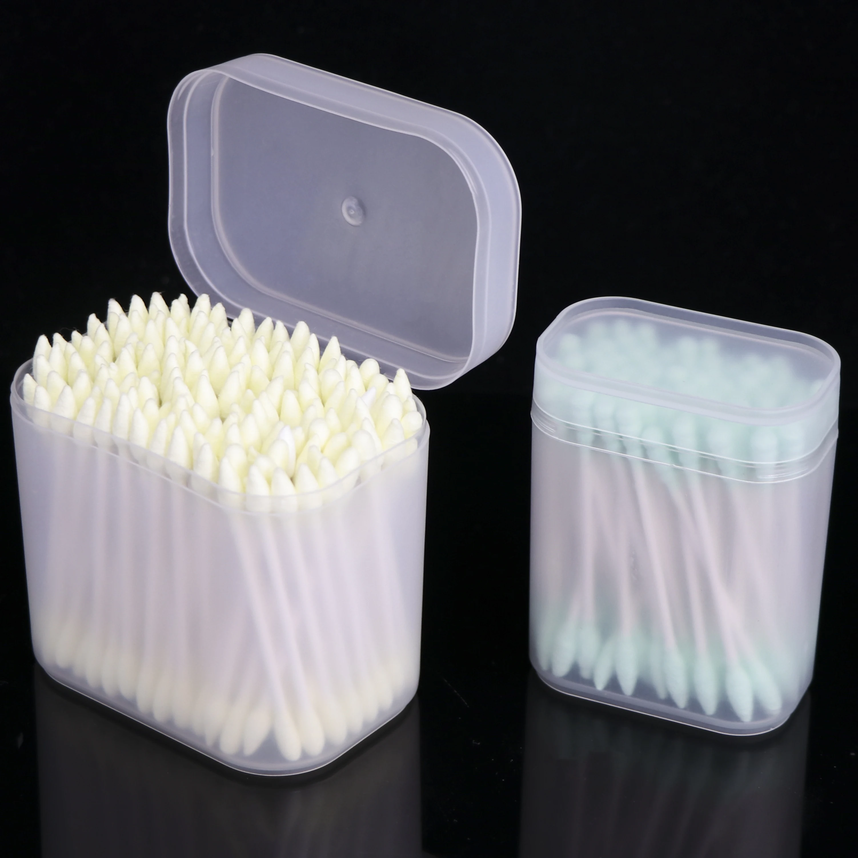 WEISHENG Make Up Box Makeup Sponge Holder Mask Box PP Plastic Packaging Cosmetic Containers Beauty Blender Case Makeup Organizer