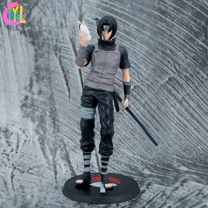 Japanese Cartoon Anime Narutos 28CM Action Figure Face-changing Set Vertical Boxed Decoration Model Toys