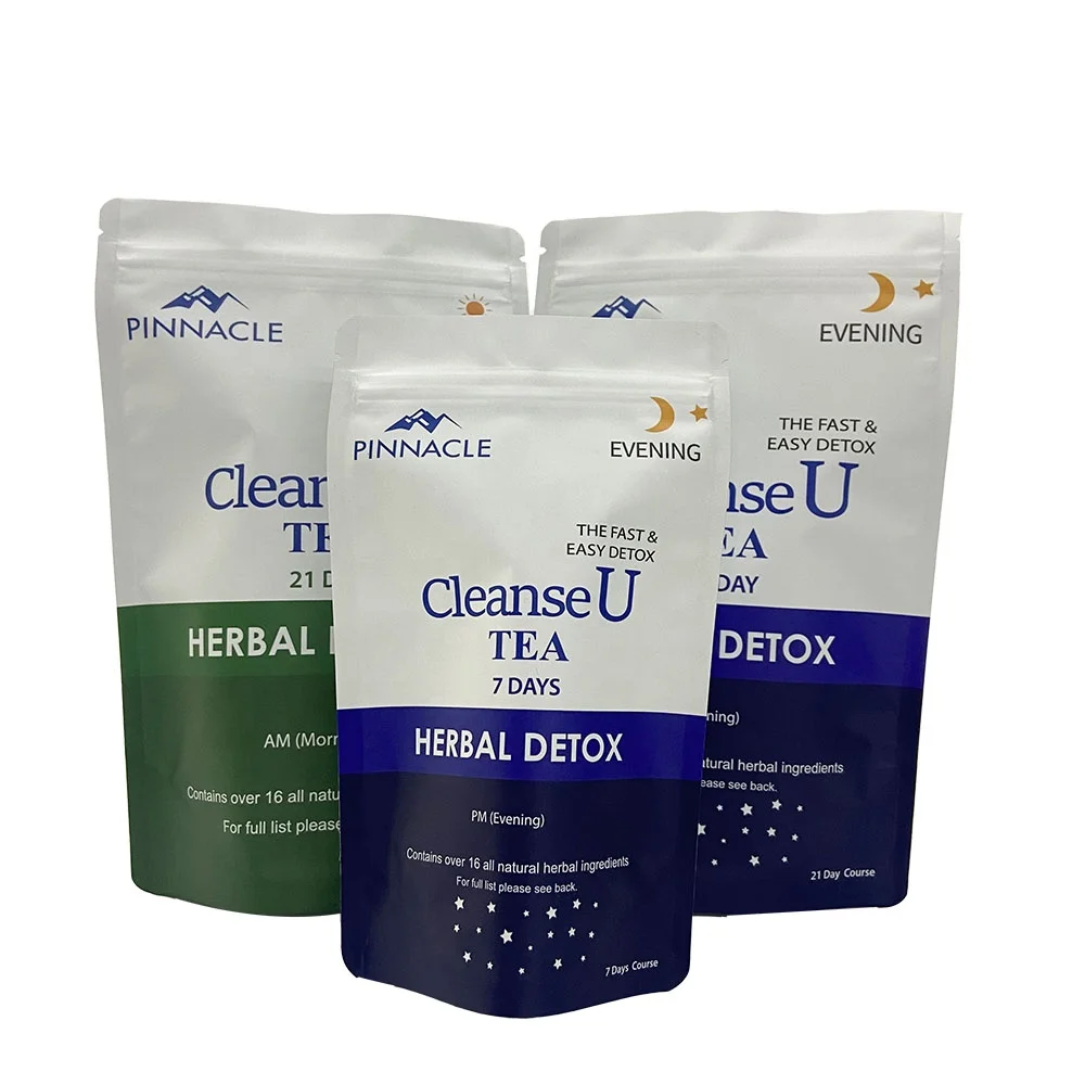 Custom Printed Slimming Tea Private Label 7 21 Days Detox Flat Tummy Fit Green Herbal Slim Tea Weight Loss Tea Bag