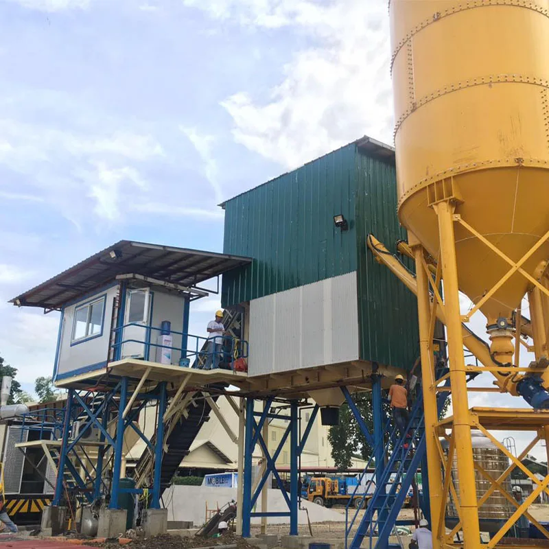 HZS200 Ready Mixed Concrete Batching plant Concrete Mixer concrete mixer