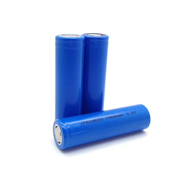 LFR18650E LiFePO4 3.2V 3.7V 18650 1200mAh 1500mAh 2000mAh Li Iron Phosphate Battery Cell 18650 Rechargeable Lithium Batteries