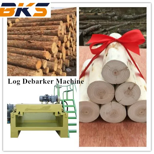  Вход корообдирка и вальцовочная машина для деревом Debarking