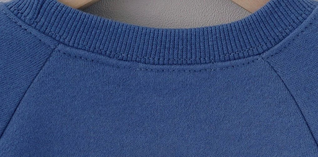 Family Matching Sweatshirts Drop Shoulder Baby Rompers Long Sleeve Father Son Daughter Crew Neck Jumper Fleece Mommy And Me