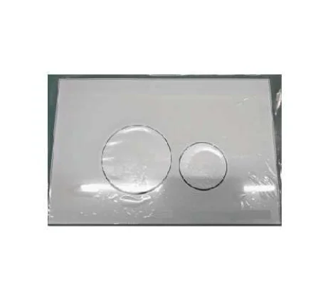 
HK176 ABS ASA glass chrome cistern Spraying silver toilet push panel button inwall cistern plate trial buttons  (1600287503206)