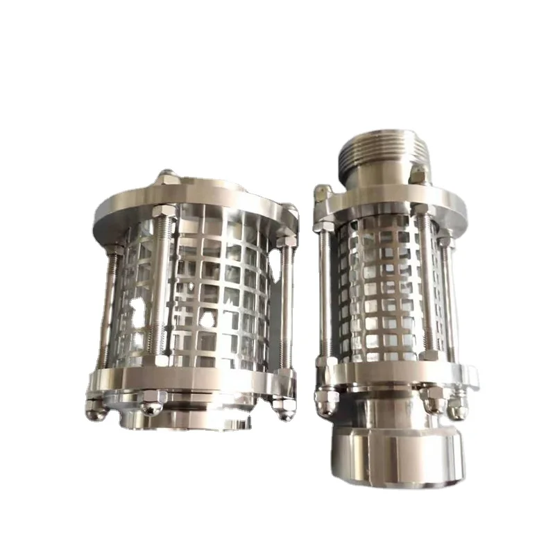 China factory Price Customized Straight Sight Glass With Protective Net,DN32 DN40 DN50 stainless Steel 304/316 Tank Sight Glass