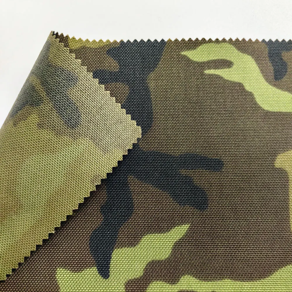 100% Nylon Cordura polyester oxford Fabric 1000d Waterproof IRR  Fabric pu coated for Uniform Bag tent