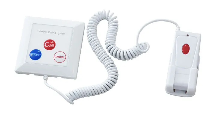 Wireless Hospital Nurse Call System Bathroom Emergency Pull Call Elderly Panic Button