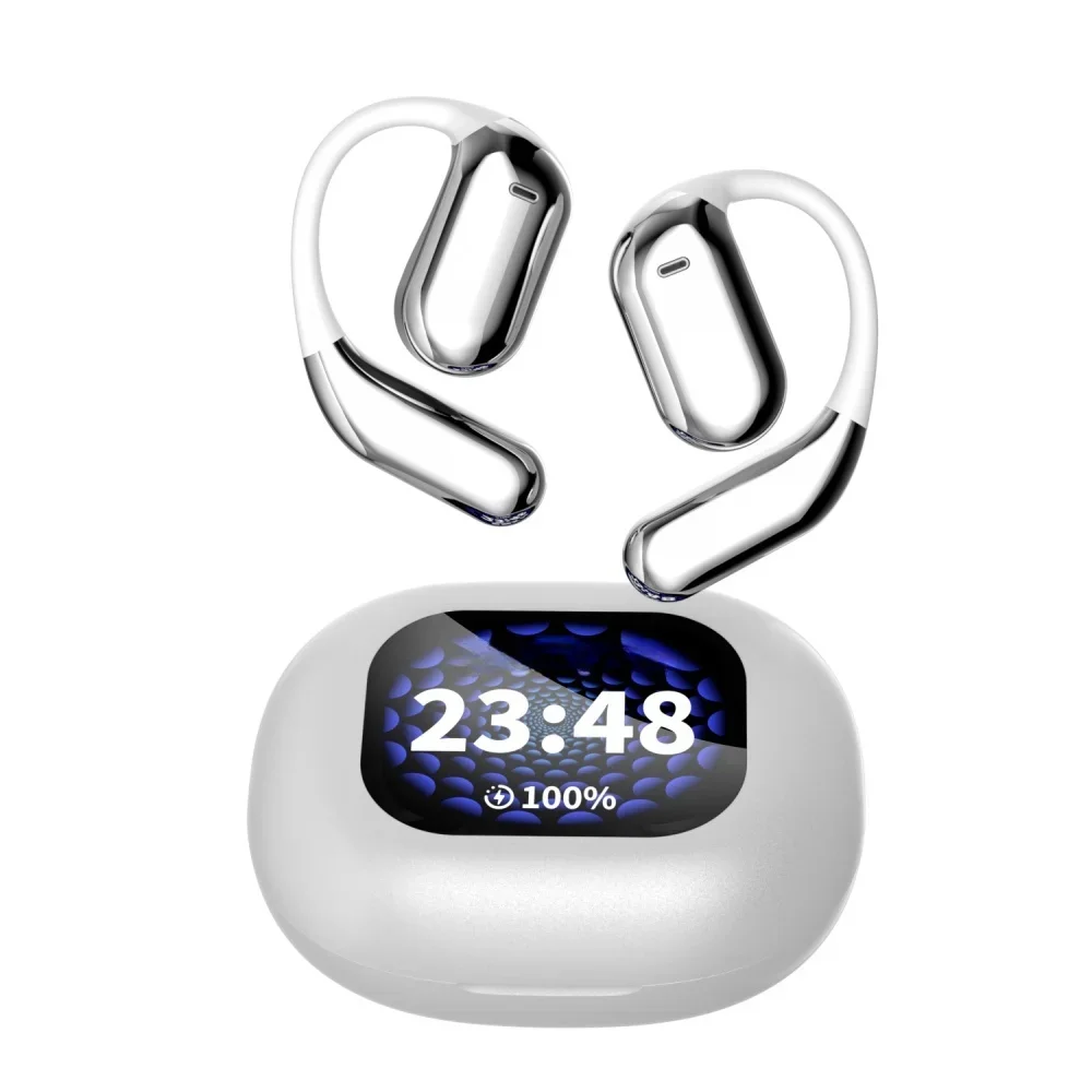 MOBOX 2024 New OWS TWS Earbuds with ENC Noise Cancellation LED Battery Indicator JL Chipset Smart Mobile Gaming Entertainment He