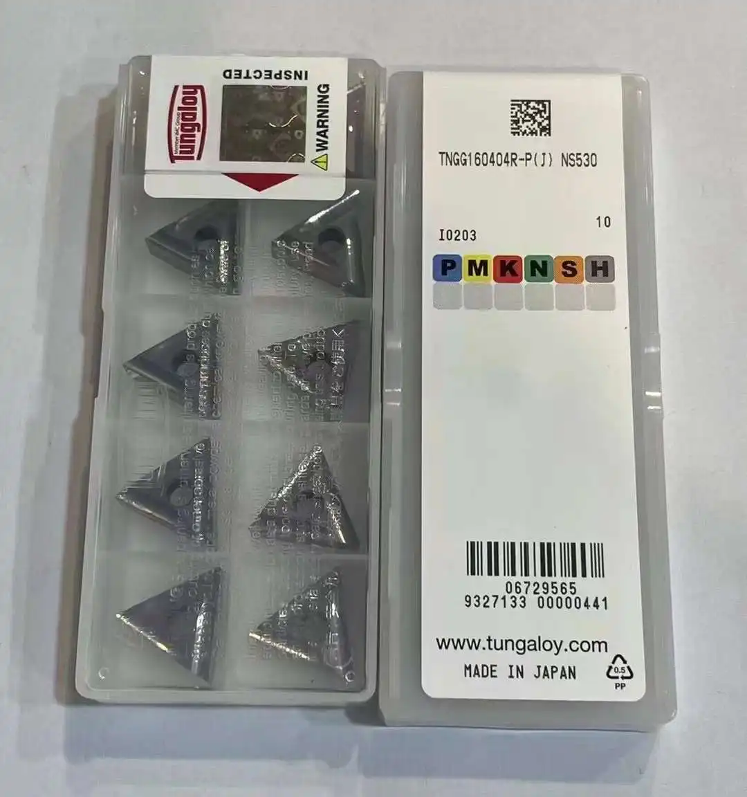 100% Original TUNGALOY Carbide Insert CNMG TNMG TNGG SNMG WNMG DNMG NS530 Cermet Inserts Internal Turning