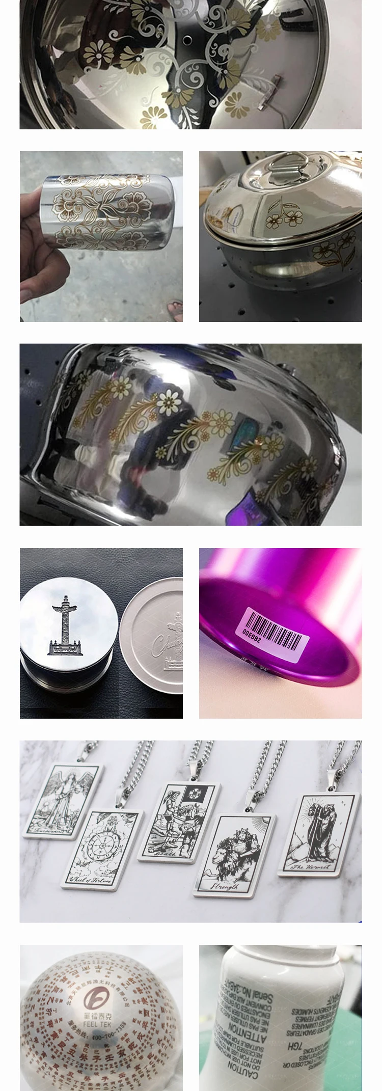 M&Z 50W 3D dynamic focusing standard fiber laser metal marking machine