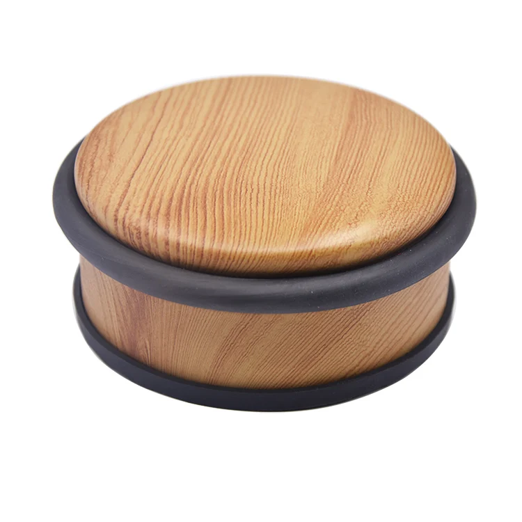 Heavy duty sliding door stop stainless steel door stopper with rubber ring