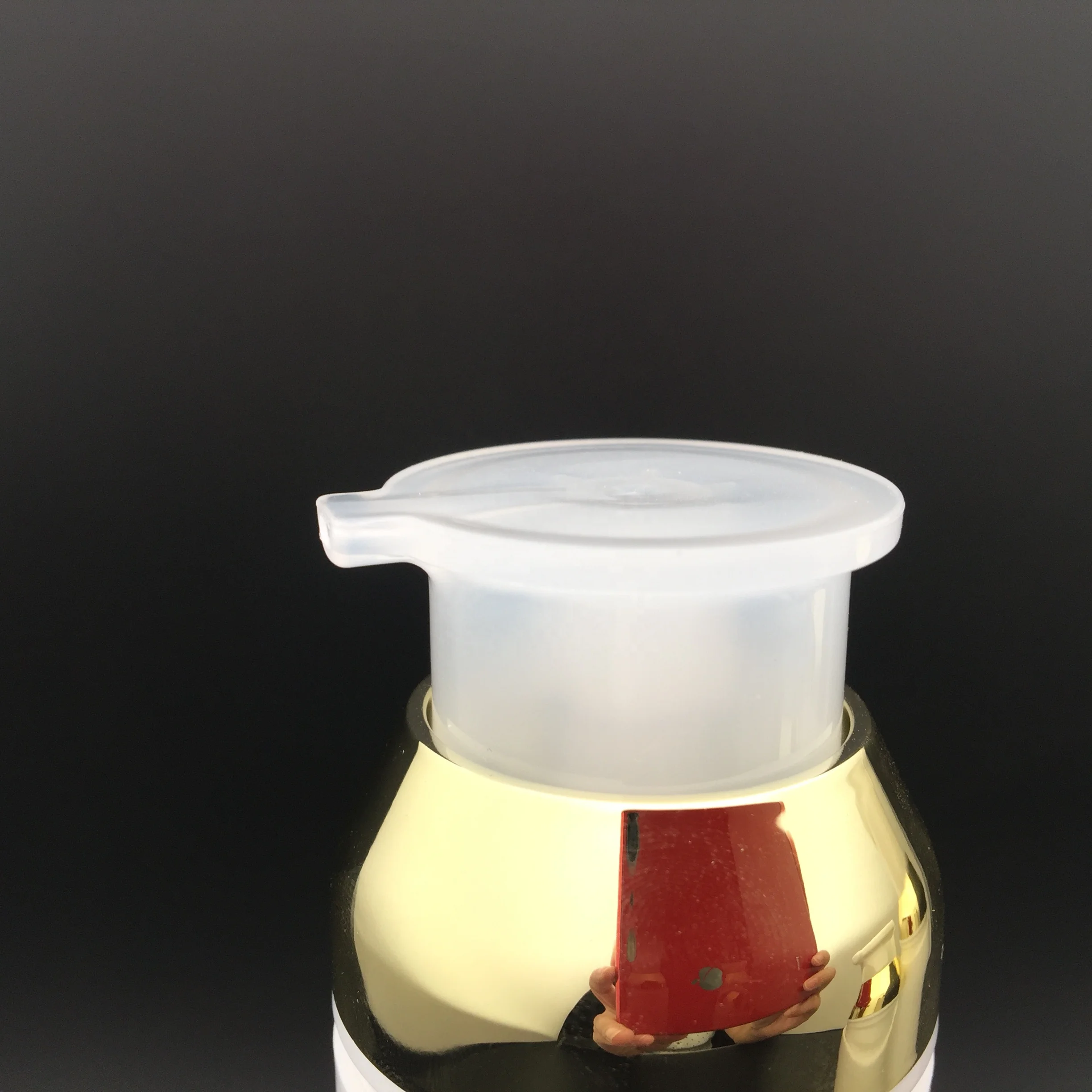 30ml 50ml 80ml 100ml 120ml 150ml PP white cosmetic airless lotion bottle