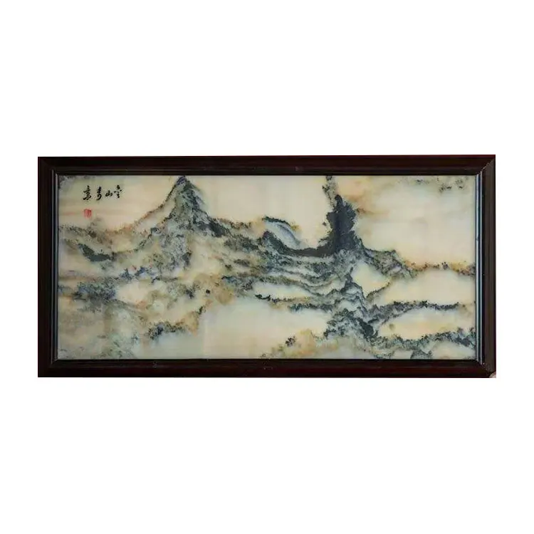 
Customizable Designed Stone Crafts Chinese Style Stone Art Painting In China 