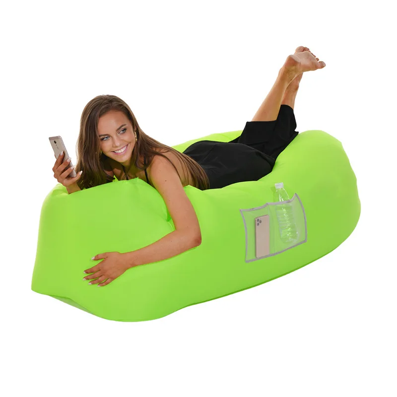 Sofa Bed Inflatable Sofa Recliner Sleeping Lazy Bag High Quality Camping Outdoor Camping Air Mattress Sofa Beach mattress