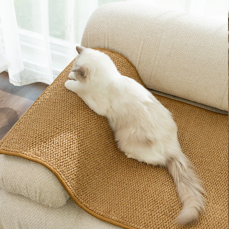 Fast Shipping Wholesale Manufacturer Sustainable Cat Scratching Toy Durable Pet Toy Scratcher Sisal for Cats Wall Cats Games