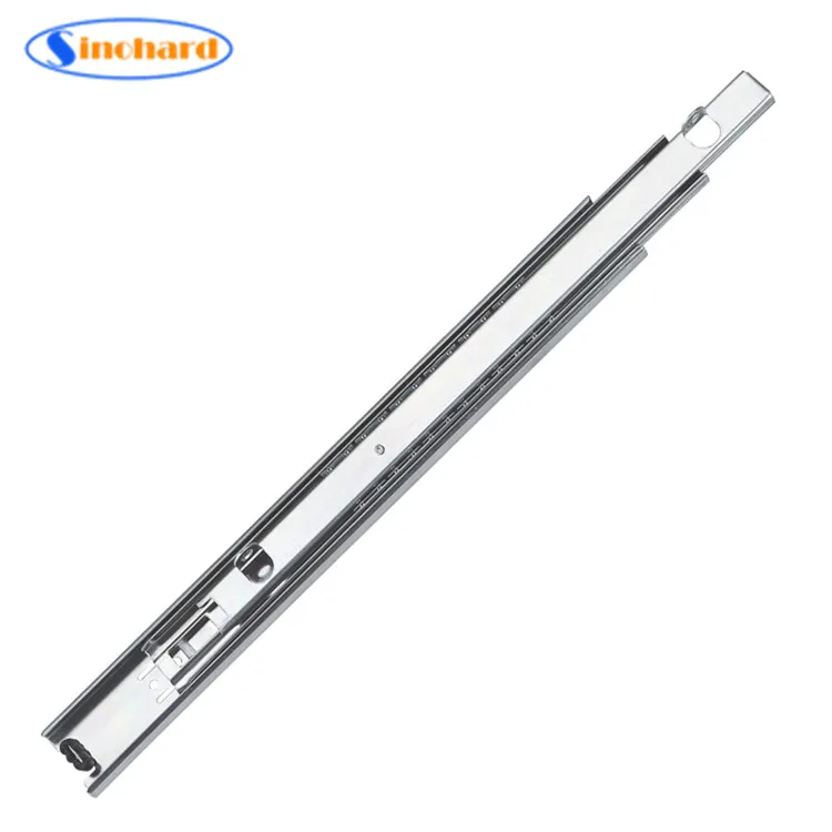 High Quality Furniture Hardware 35mm Telescopic Table Slides  Cabinet Drawer Slides