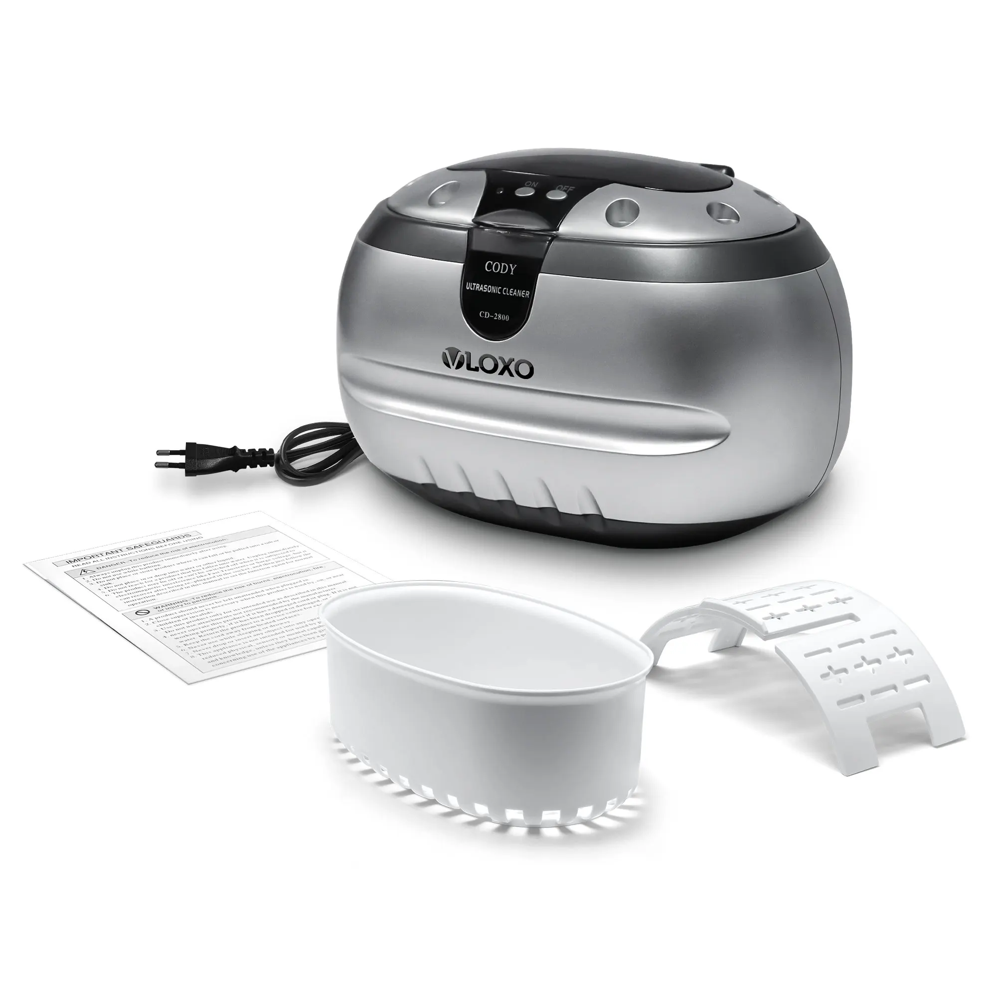 Home Diy Smart Appliance New Portable Mini Digital Ultrasound Tooth Brush Jewelry Ultrasonic Cleaner