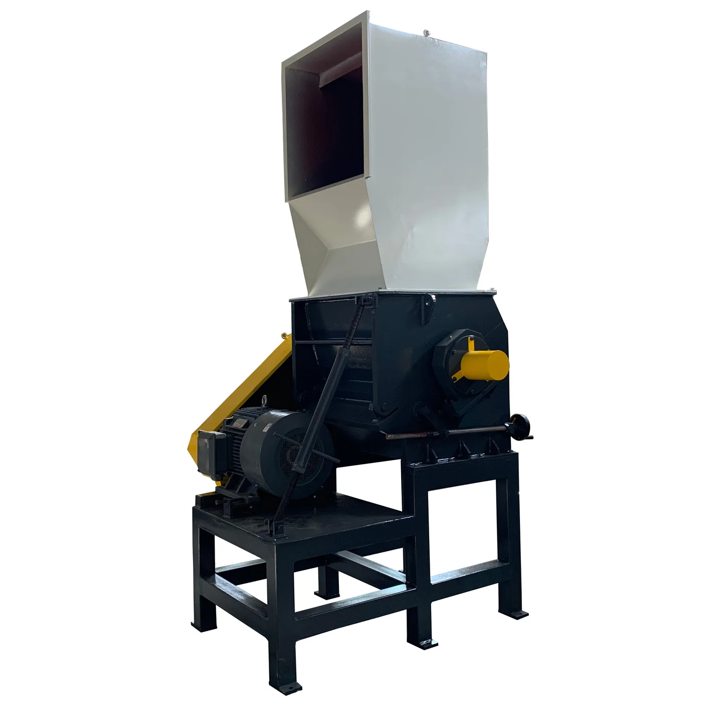 Multi functional Customisable Large Capacity Pet Bottle Waste Pvc Pipe Plastic Machine Double Roll Crusher