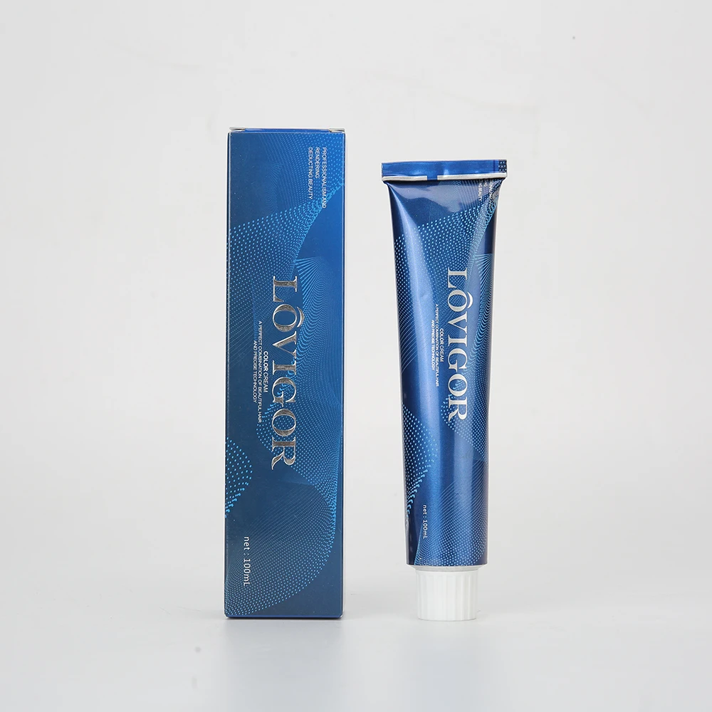 custom private label permanent hair colour dye hair color halal cream chromatic hair dye Made In China