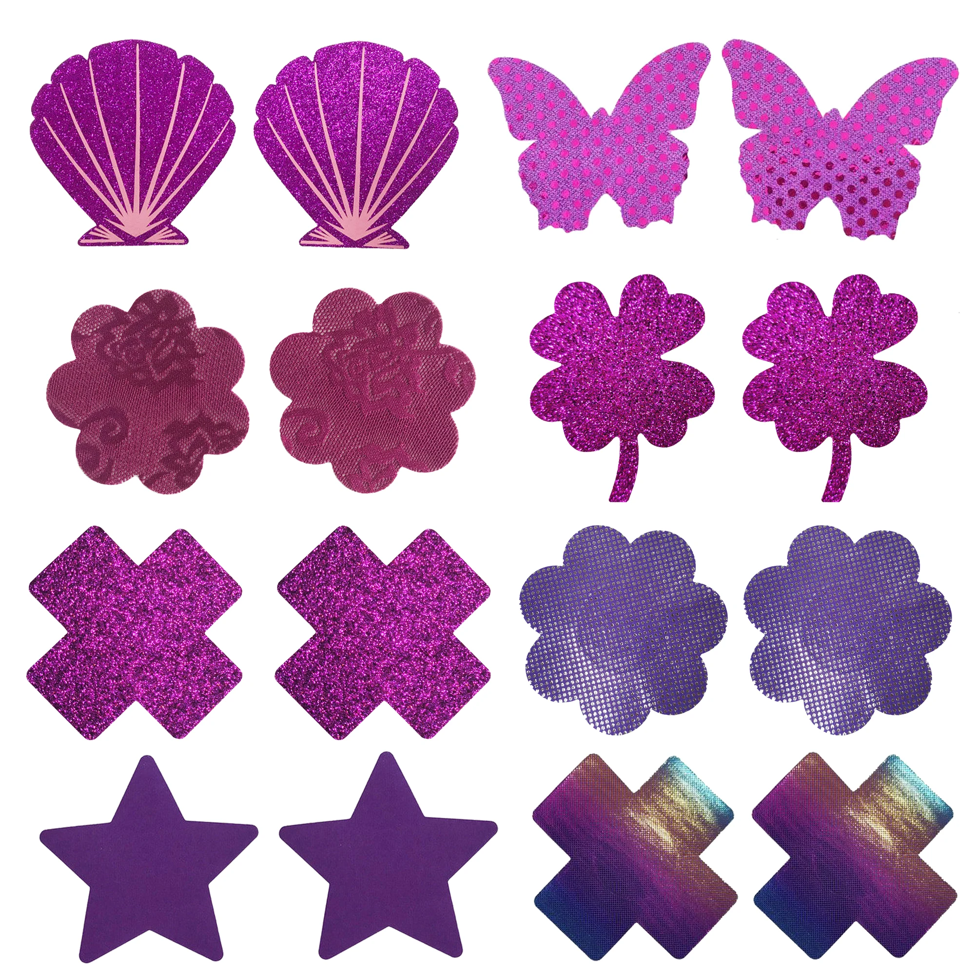 Rave Neon Nipple Sexy Cover Pink Sticker Breast Custom Disposable Pasties Nipple Cover Sticker Custom Nipple Sexy Pasties Breast