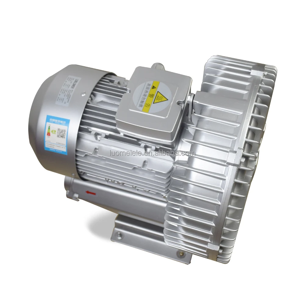Industrial 10hp 7.5KW high pressure ring blower for wastewater treatment