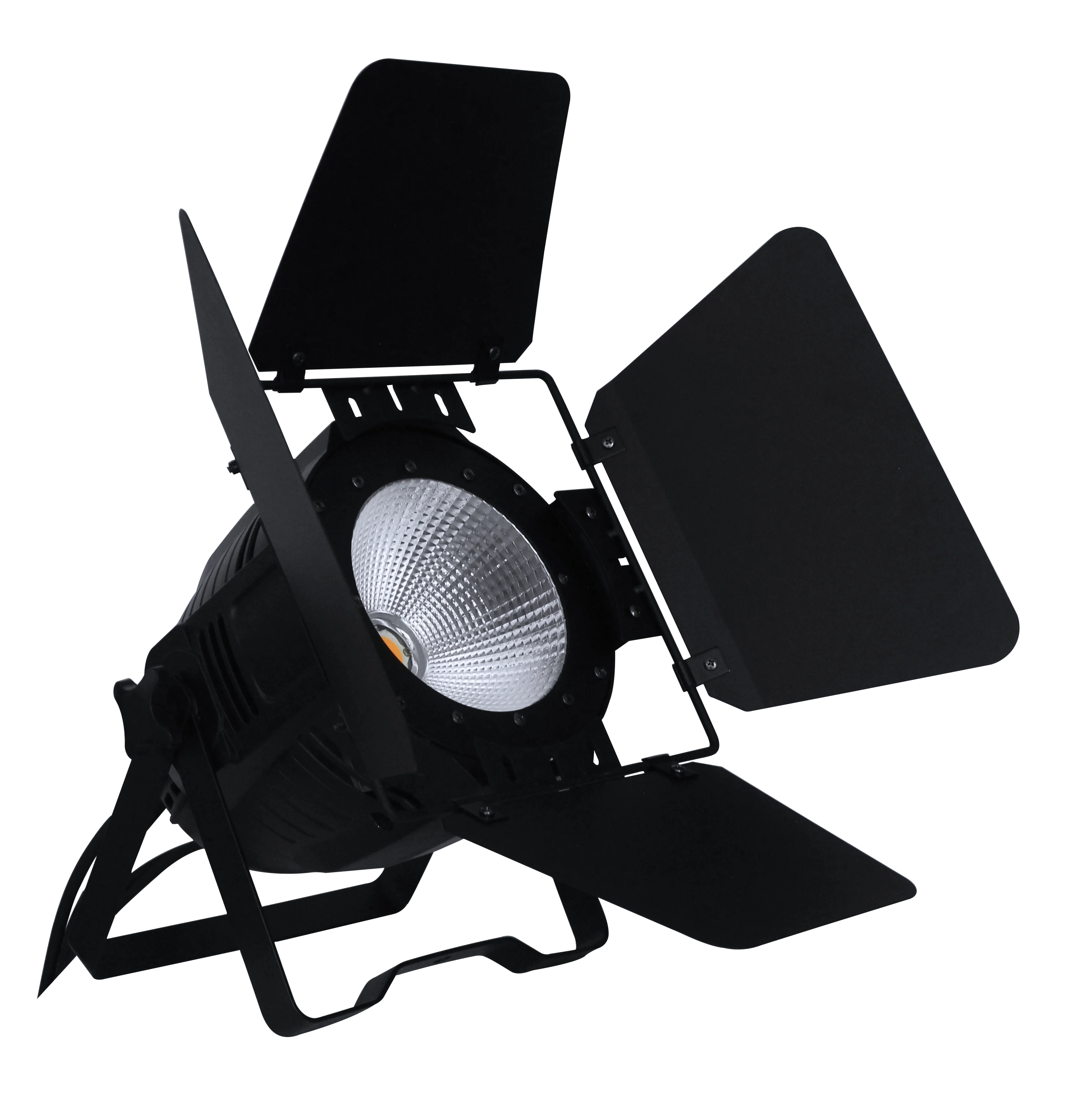 Профессиональный dj высококачественный теплый/холодный белый 100 Вт cob светодиодный светильник с дверью сарая