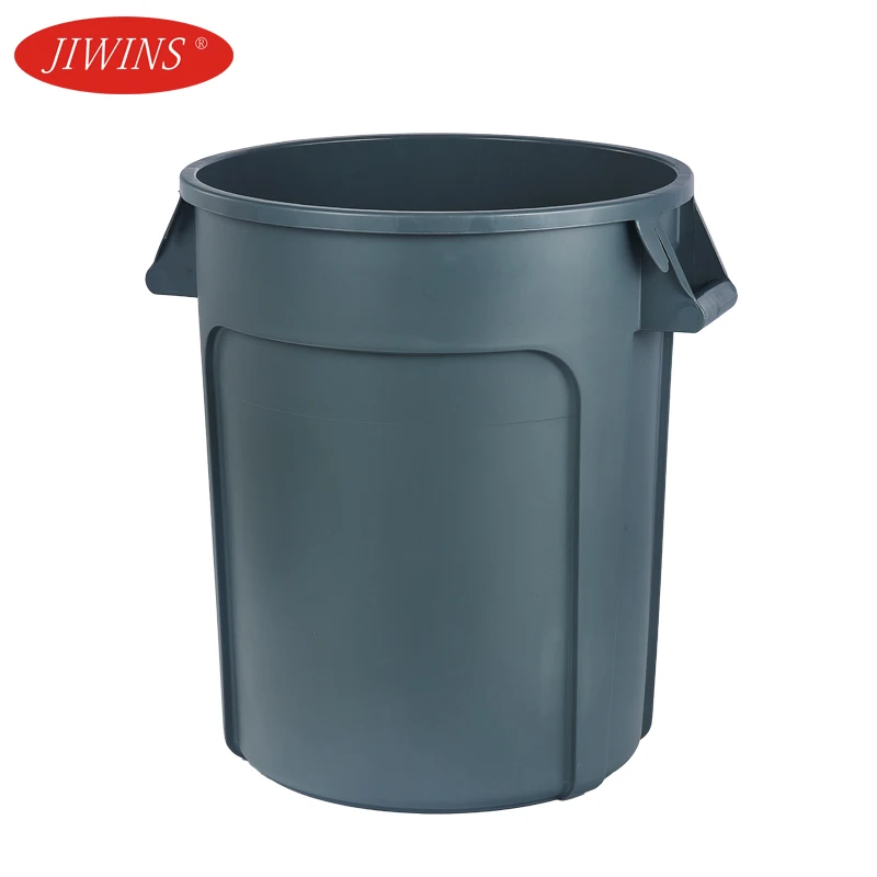 New commercial plastic pp trash can Garbage storage bucket Circular mini trash can with lid