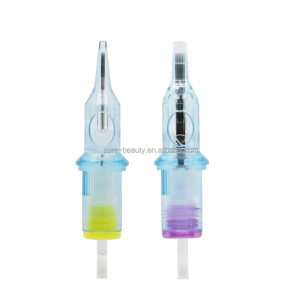 Private Label Disposable Sterile Body Tattoo Cartridge Needles For Tattoo Rotary Pen Round Magunm Supplies